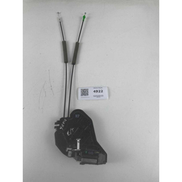 Fechadura Eletrica Porta Traseira Esquerda Toyota Yaris 2020