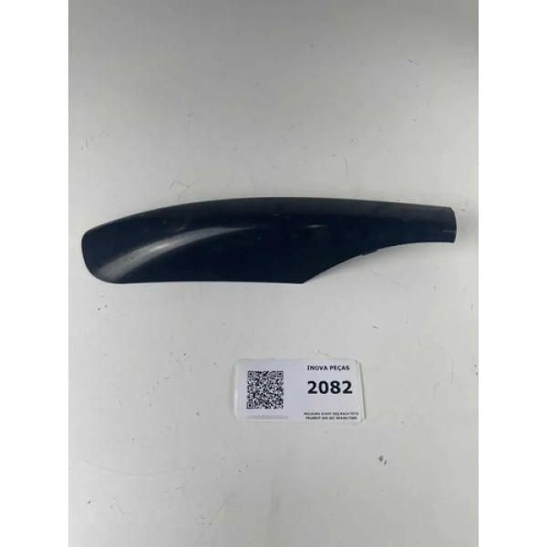 Moldura Diant Esq Rack Teto Peugeot 206 207 9644817280 Preto