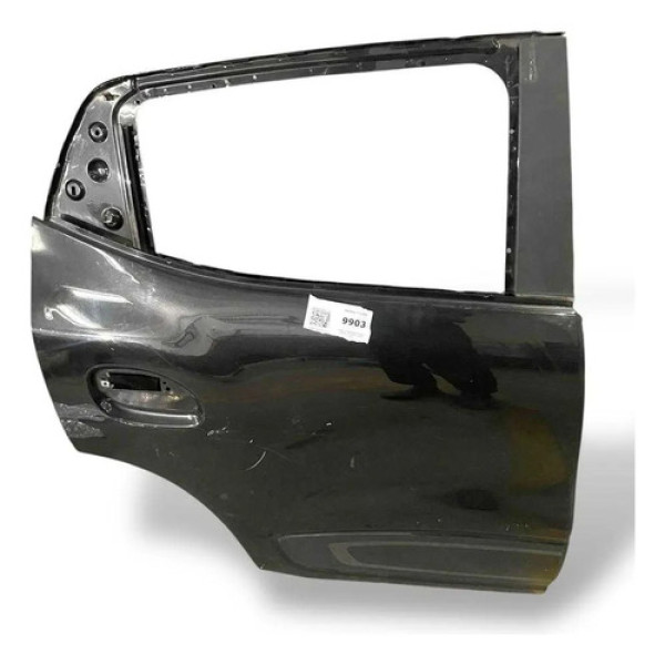Porta Traseira Direita Renault Kwid 2018 A 2021 Traseira Direita Preto