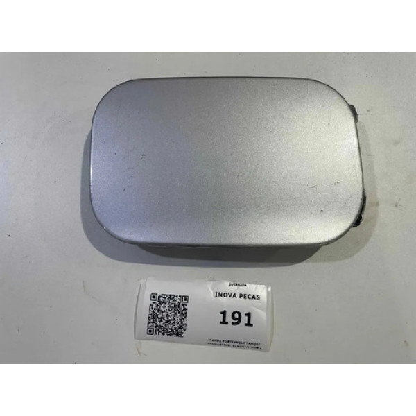 Tampa Portinhola Tanque Combustível Sandero 2008 A 2013 Prateado 2008