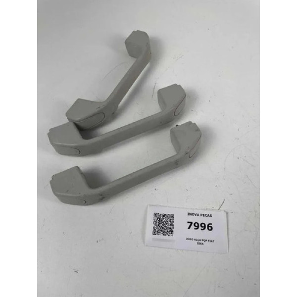 Jogo Alça Pqp Fiat Idea  Cinza