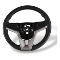 Volante Comando Som Chevrolet Onix 2016 2017 2018 2019 Prata