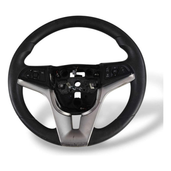 Volante Comando Som Chevrolet Onix 2016 2017 2018 2019 Prata