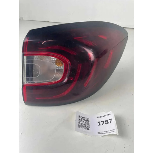 Lanterna Traseira Direita Renault Captur 2017 A 20 Ambos Lados Vermelho