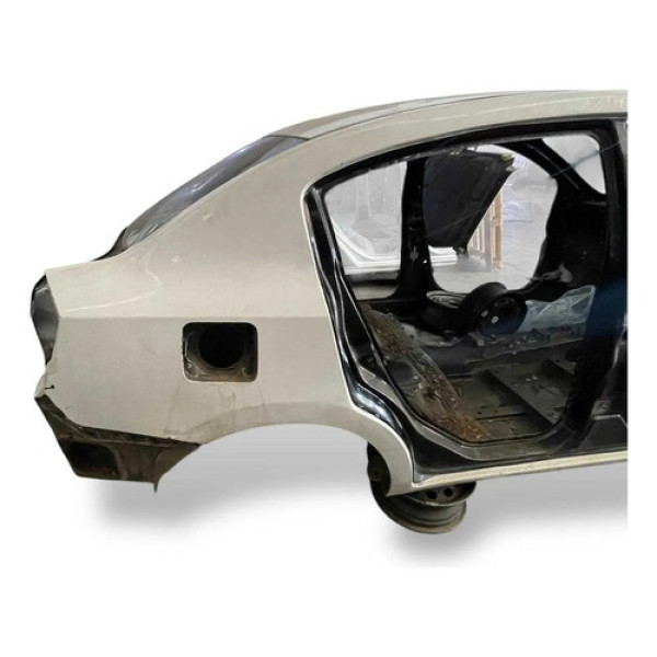 Lateral Direita Nissan Sentra 2008 2012 Recorte Branco