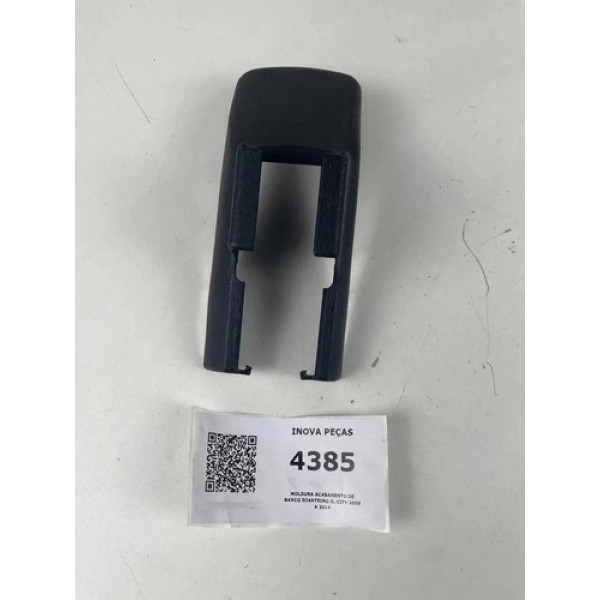 Moldura Acabamento De Banco Dianteiro D. City 2009 A 2014 Prateado