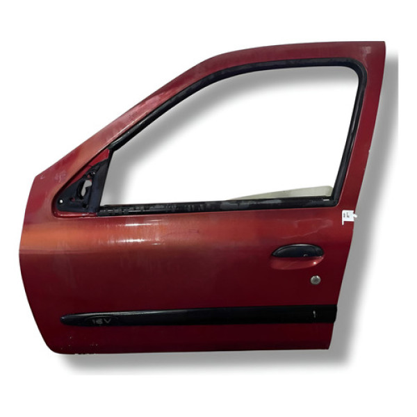 Porta Dianteira Esquerda Renault Clio 2006 A 2012 Pelada