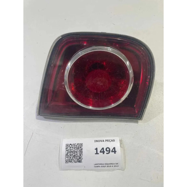 Lanterna Esquerda Da Tampa Golf 2010 A 2013 Ambos Lados Vermelho
