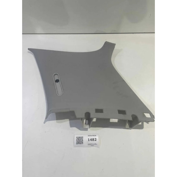 Acabamento Coluna Traseira Vw Golf 2010 Direita Cinza