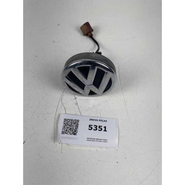 Fechadura Emblema Porta Malas Golf Gti 2014 A 2019