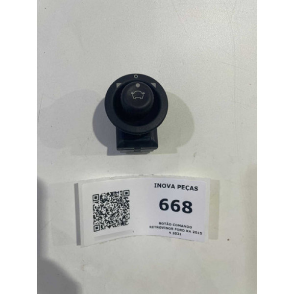 Botão Comando Retrovisor Ford Ka 2015 A 2021