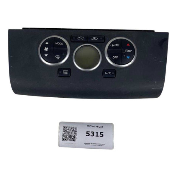 Comando Do Ar Condiconado Digital Nissan Tiida 2012