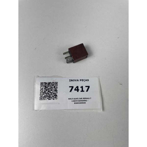 Rele Auxiliar Renault Logan Sandero - 8200263345