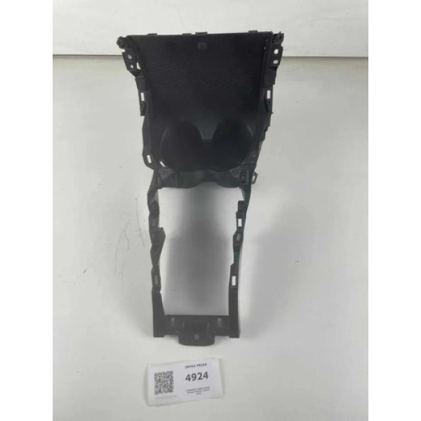 Acabamento Porta Copos Console Central Toyota Yaris Prateado