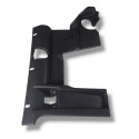 Moldura Isolador Inferior Painel S10 2.8 2001 2007 2011 Preto Lisa