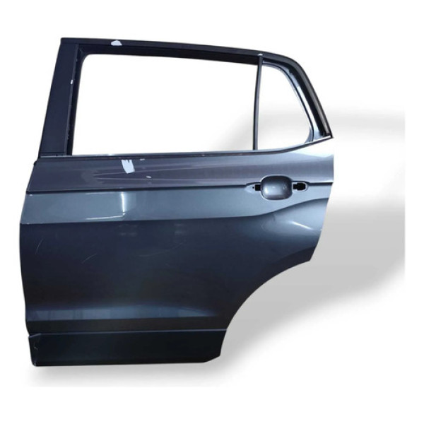 Porta Traseira Esquerda Vw T Cross 2019 2024 Traseira Esquerdo Preto