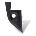 Moldura Retrovisor Interna Esquerda Chevrolet Onix 2013/2020 Preto