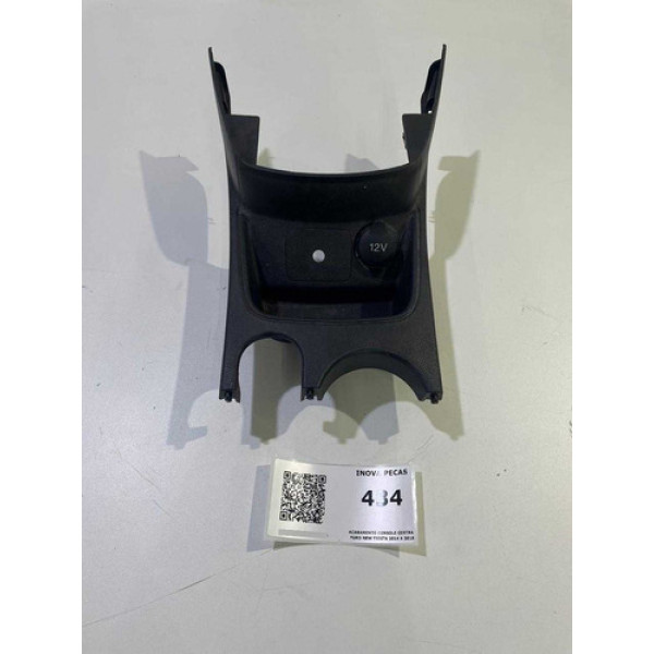 Acabamento Console Central Ford New Fiesta 2014 A 2018