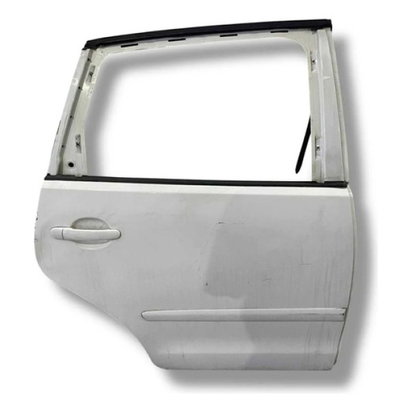 Porta Traseira Direita Polo 2006 A 2012 Pelada Traseira Esquerda Branco