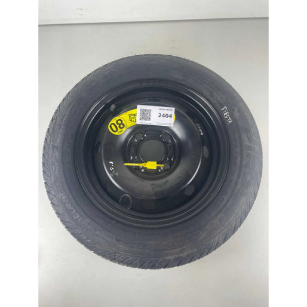 Roda Estepe Ford New Fiesta 2013 175/65 R14 Original Branco