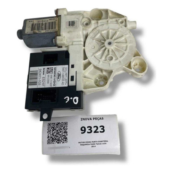 Motor Vidro Porta Dianteira Esquerda Ford Focus 2009 2014