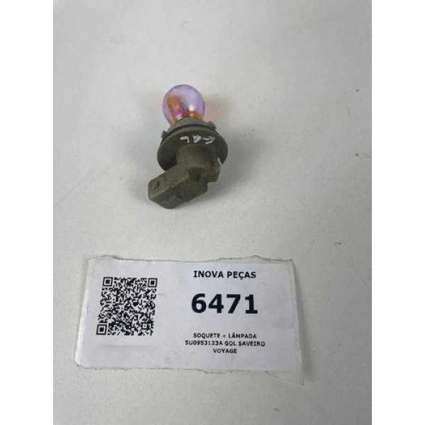 Soquete + Lâmpada 5u0953123a Gol Saveiro Voyage Branco