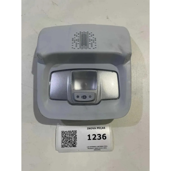 Luz Interna Cortesia Teto Peugeot 2008 2018 A 2021 Original