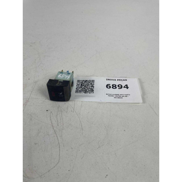 Botao Alarme Anti Furto Painel Vectra 96/05 - 09138049