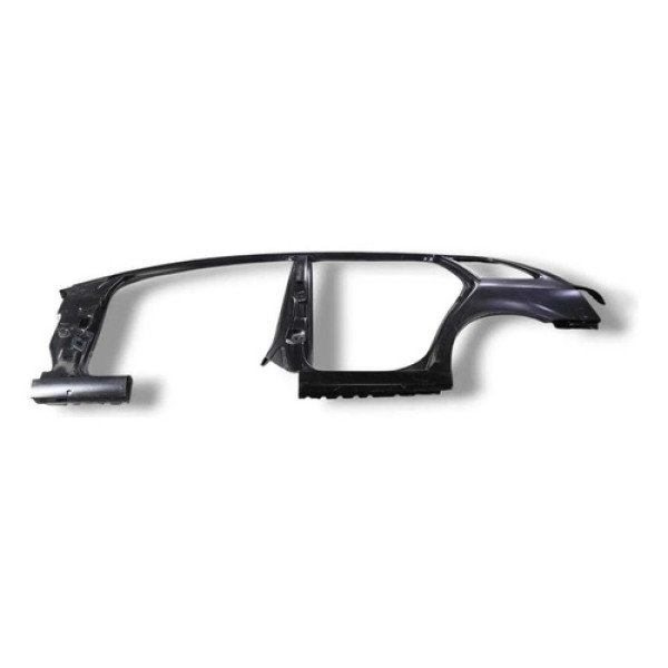 Folha Lateral Coluna Lado Esquerdo Volkswagen Spacefox 07 11 Preto
