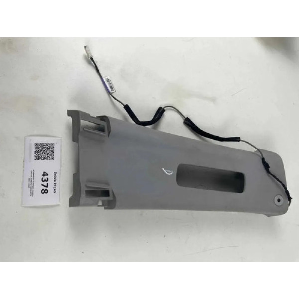 Acabamento Superior Coluna Central D . Honda City 2011/13  Prateado