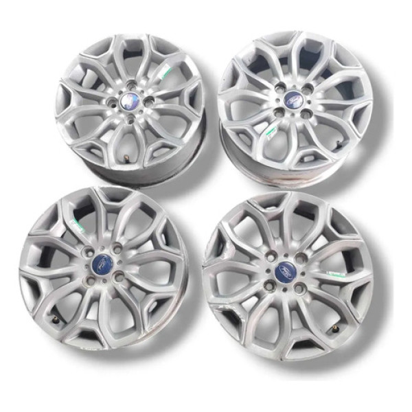Jogo De Roda Ford Ecosport 4x108 Aro 16 Prata