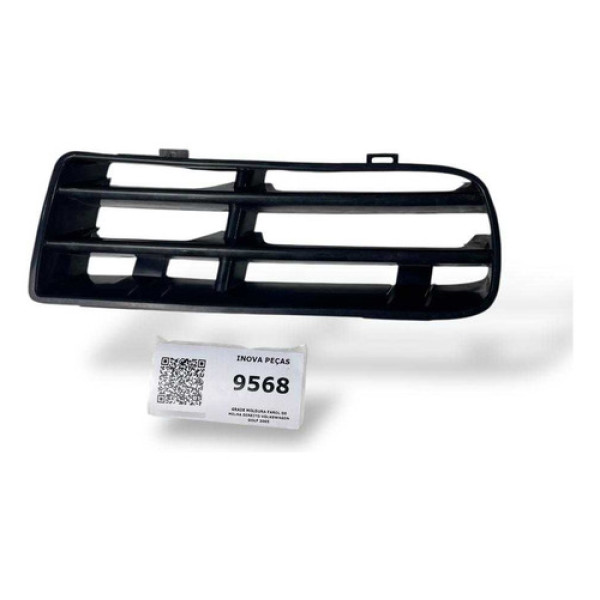 Grade Moldura Farol De Milha Direito Volkswagen Golf 2005