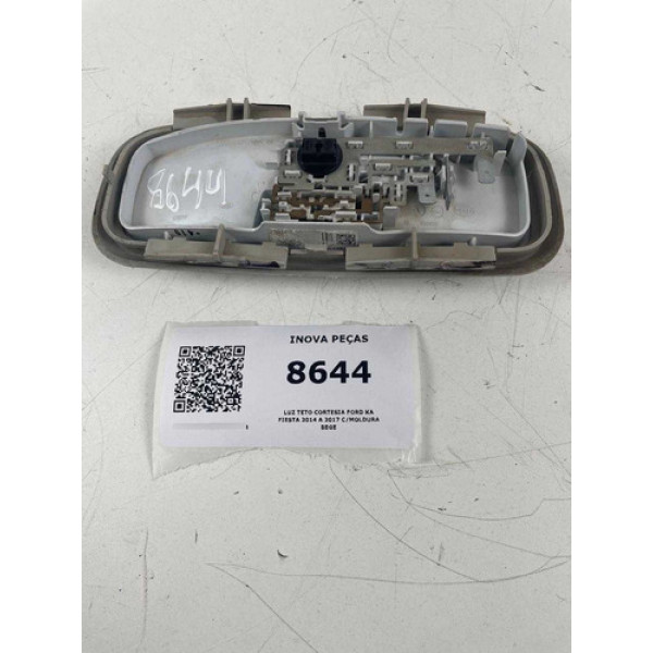 Luz Teto Cortesia Ford Ka Fiesta 2014 A 2017 C/moldura Bege 