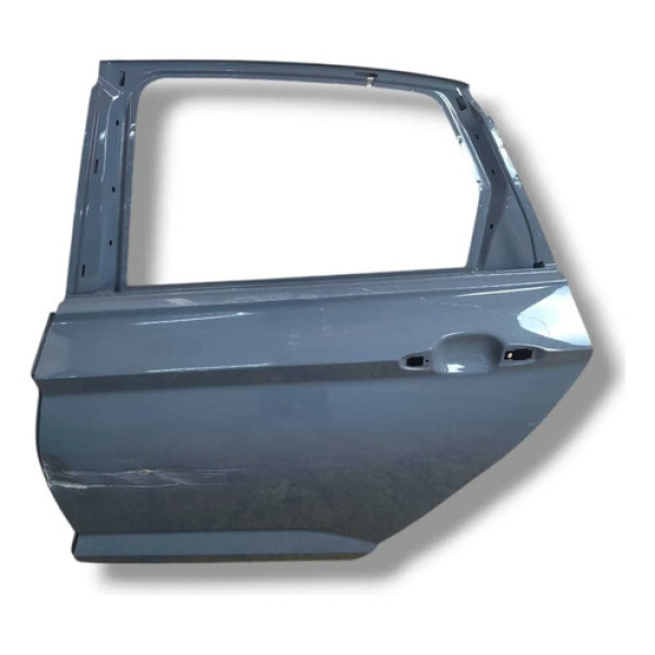 Porta Traseira Esquerda Volkswagen Jetta 2023 2024 Recuperar Traseira Esquerda Cinza