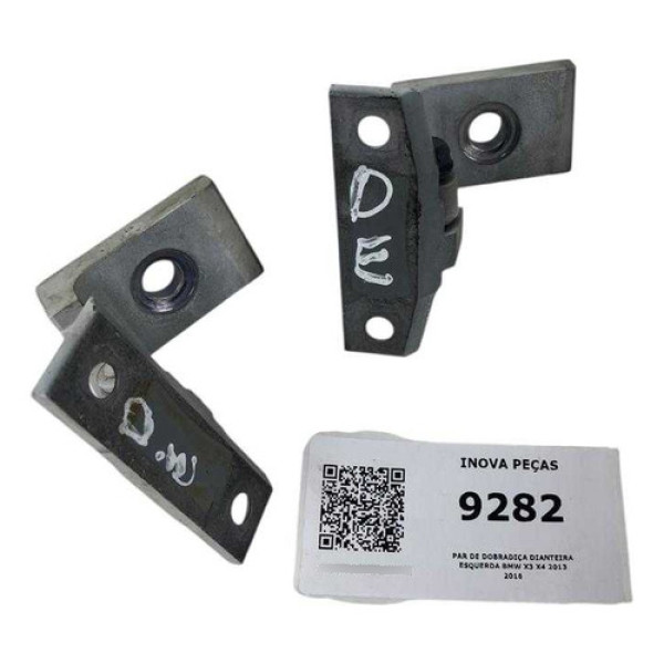 Par De Dobradiça Dianteira Esquerda Bmw X3 X4 2013 2016