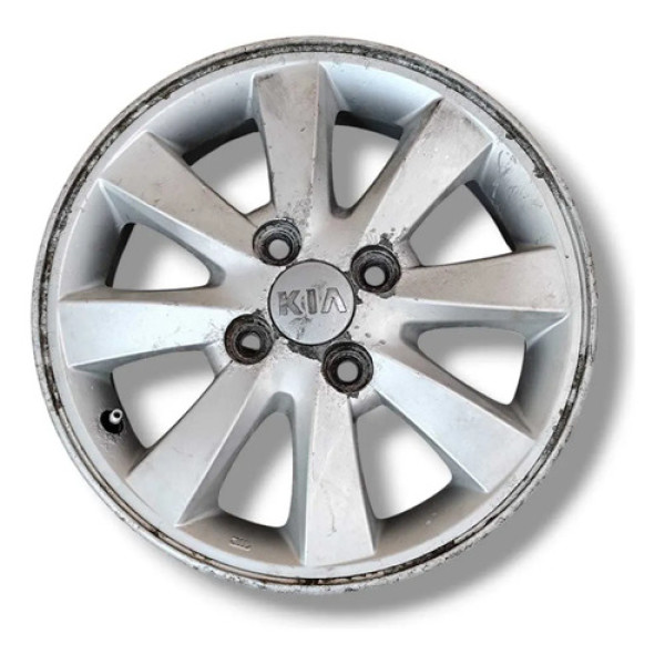 Roda Kia Picanto 2013 2015 Aro 14 4x100 Unidade  Prata