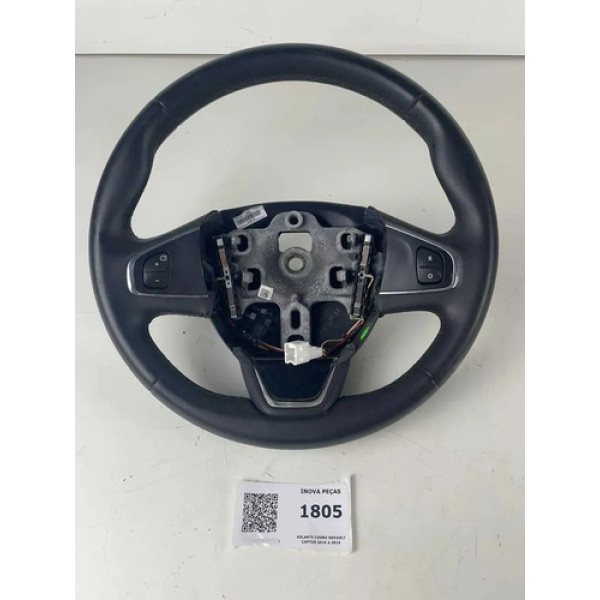 Volante Couro Renault Captur 2016 A 2019 Bege