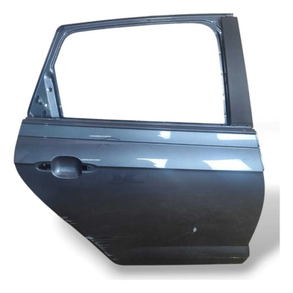 Porta Traseira Direita Polo Track Nivus 2019 2025 Pelada Traseira Cinza
