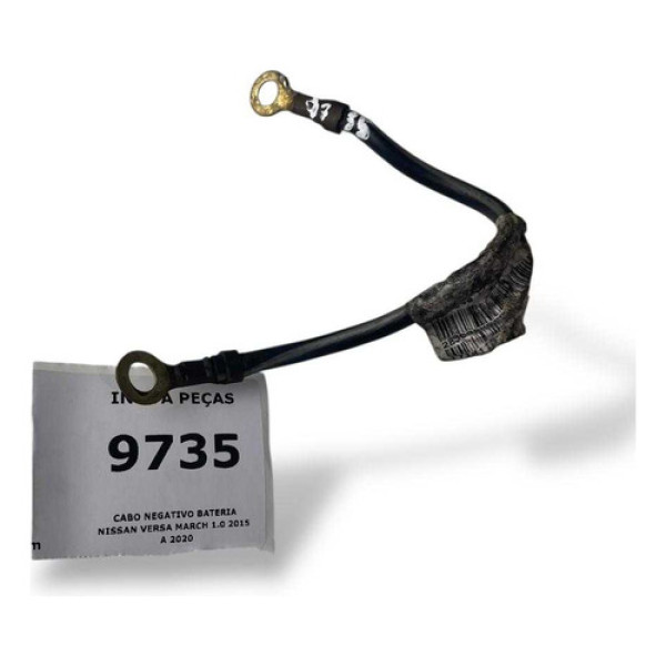 Cabo Negativo Bateria Nissan Versa March 1.0 2015 A 2020