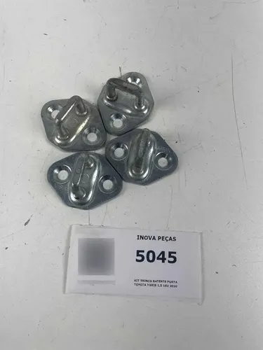Kit Trinco Batente Porta  Toyota Yaris 1.5 16v 2020 Prateado