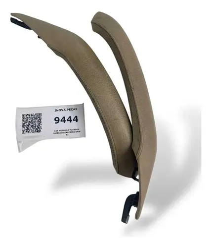 Par Moldura Puxador Interno Dianteiro Bmw X3  Bege