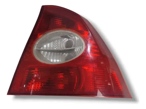 Lanterna Traseira Direita Focus Ford 2012 Sedan Detalhe Direito/passageiro Vermelho