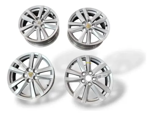 Jogo De Roda Mitsubishi Asx Lancer Aro 17 5x114,3 Preto