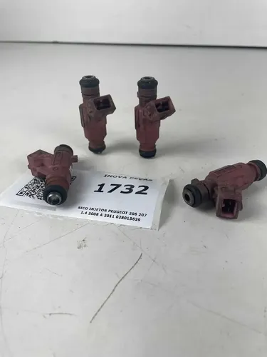 Bico Injetor Peugeot 206 207 1.4 - 2008/11 028015629 Unidade 127/220v