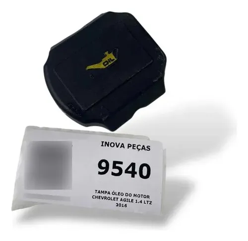  Tampa Óleo Do Motor Chevrolet Agile 1.4 Ltz 2016 Preto