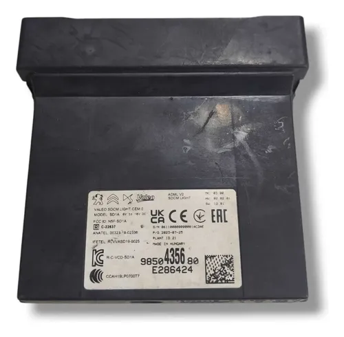 Modulo Conforto Peugeot 208 2023 A 2024 9850435680