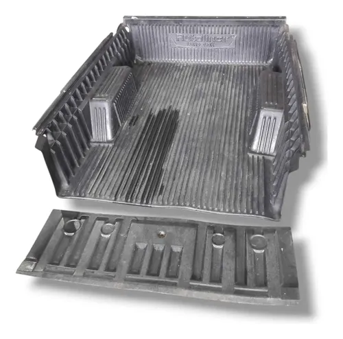 Protetor Caçamba Gm S10 1999 2002 Cabine Simples Detalhe Preto