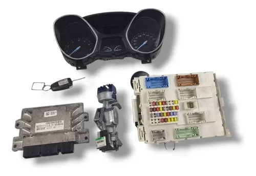 Kit Code Modulo Injeção Focus 1.6 2015 2016 Power Shift 