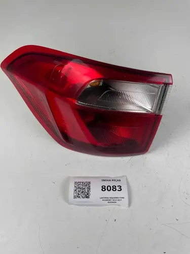 Lanterna Esquerda Ford Ecosport 2013 2017 Rachada Esquerdo/motorista Vermelho